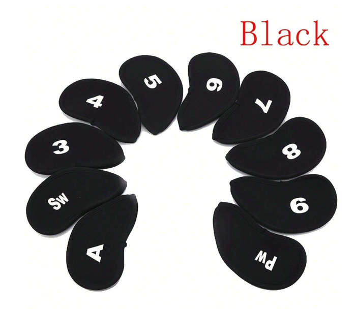 ***GOLF*** 10pcs Golf Club Iron Head Covers