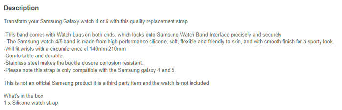 SAMSUNG Galaxy Watch 6 White Wave Strap