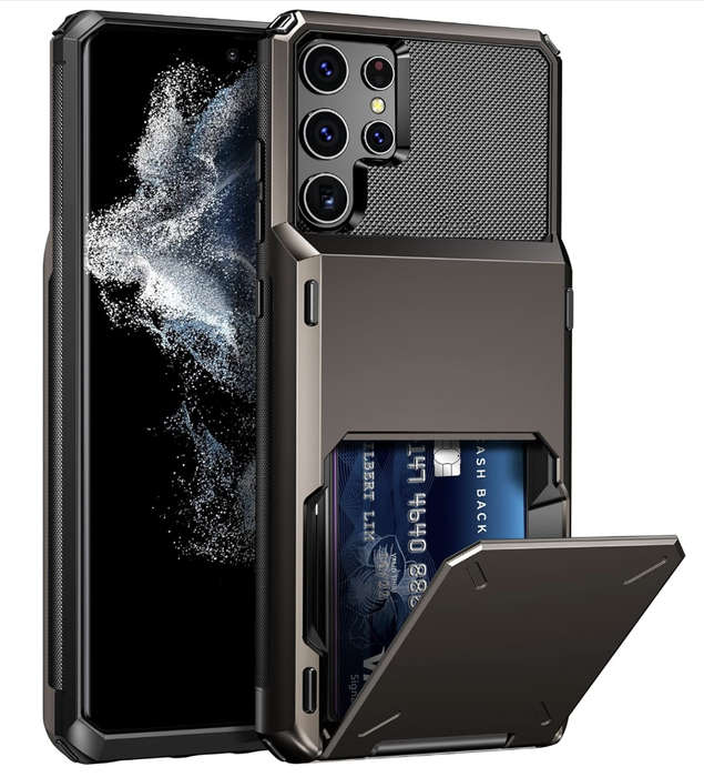 Samsung S22 Ultra Flip Card Case