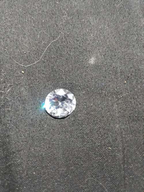 Stunning wow big 11mm x11mm by 7 .5 mm round shape 8.5ct  moisanite