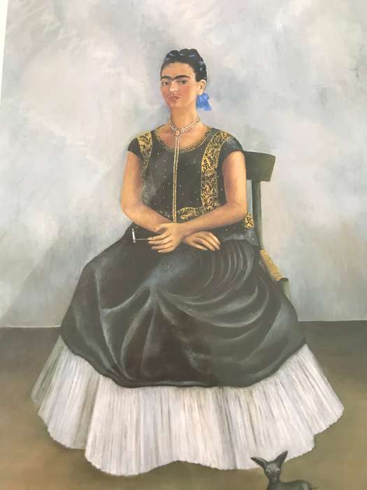 STUNNING!!!! UNDAMAGED SEALED PRINT - FRIDA KAHLO ITZCUINTLI DOG WITH ME!!!