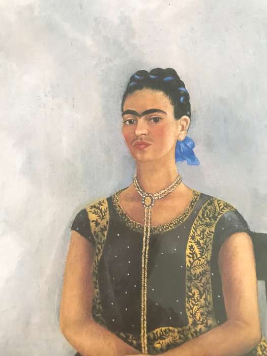 STUNNING!!!! UNDAMAGED SEALED PRINT - FRIDA KAHLO ITZCUINTLI DOG WITH ME!!!