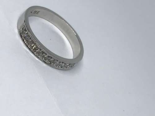 18CT White Gold Eternity Ring