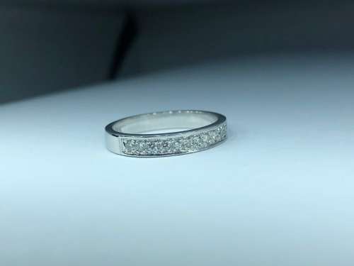 18CT White Gold Eternity Ring