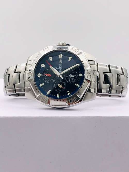 *FESTINA STEEL CHRONOGRAPH* RETAIL R8000