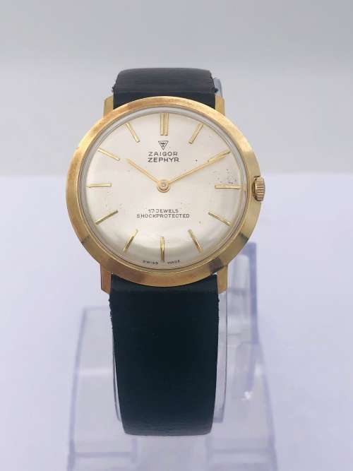 *ZAIGOR ZEPHYR 17 JEWELS MENS WATCH* R1 BIDS