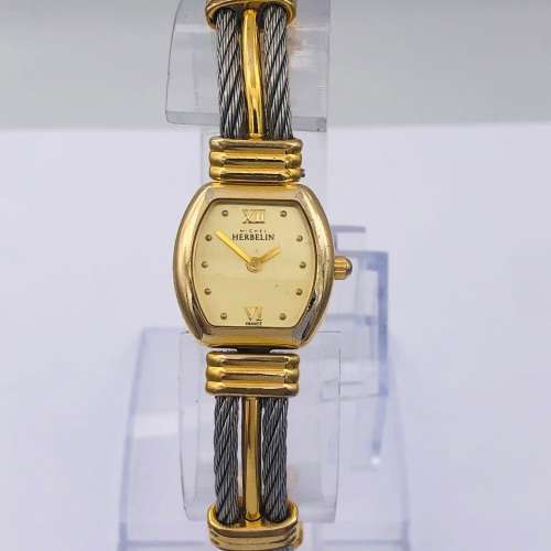 *MICHEL HERBELIN PARIS TWO-TONE* R1 BIDS!!!