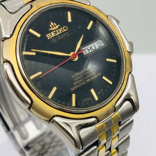 *SEIKO SUBMARINER TWO-TONE DIVERS* R1 BIDS