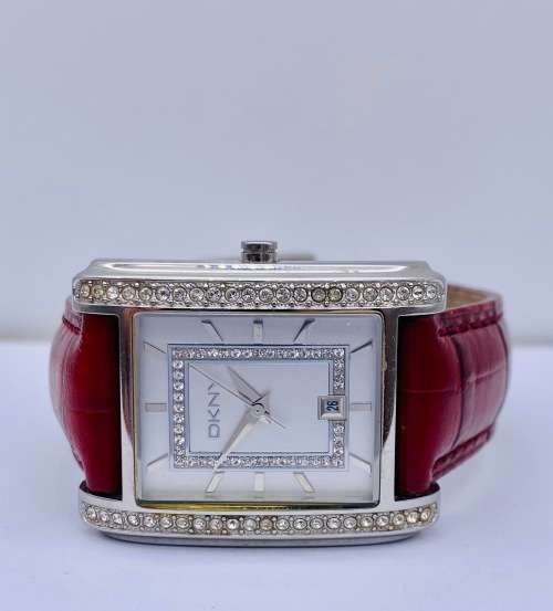 *DKNY LADIES DIAMANTE DRESS WATCH* R1 BIDS