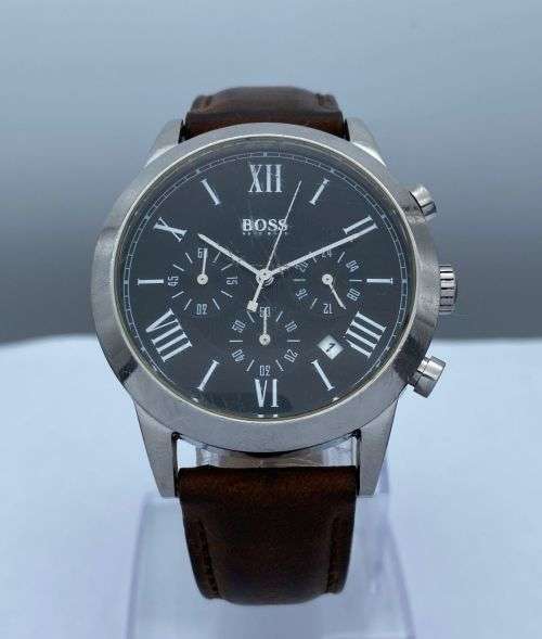 ***EXCELLENT MENS HUGO BOSS CHRONOGRAPH WATCH*** R1 BIDS!