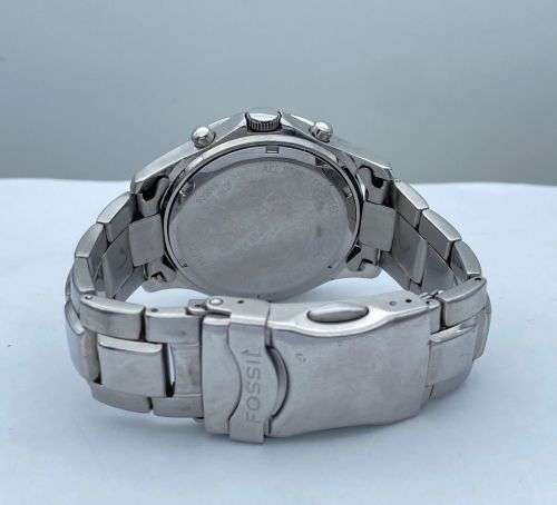 ***FOSSIL BLUE STEEL MENS DIVERS CHRONOGRAPH*** R1 BIDS!