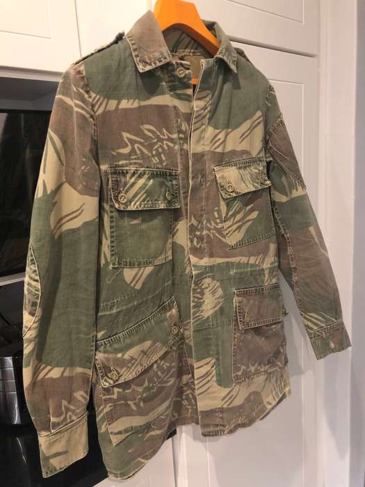 RHODESIAN BRUSHSTROKE CAMO JACKET - RARE AND ORIGINAL COLLECTORS ITEM