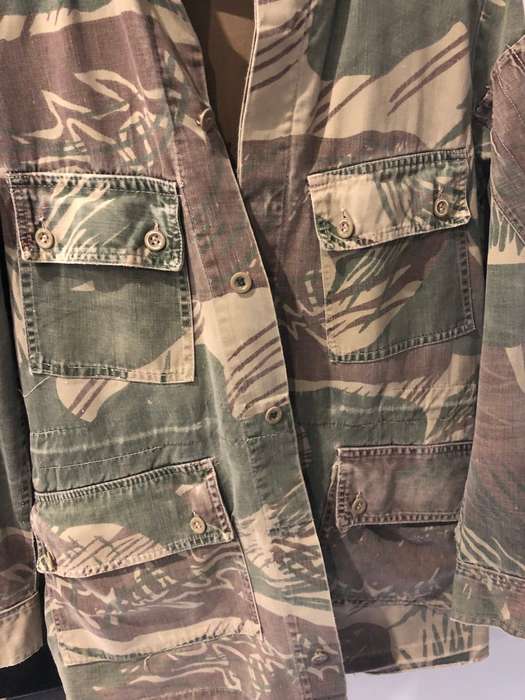 RHODESIAN BRUSHSTROKE CAMO JACKET - RARE AND ORIGINAL COLLECTORS ITEM