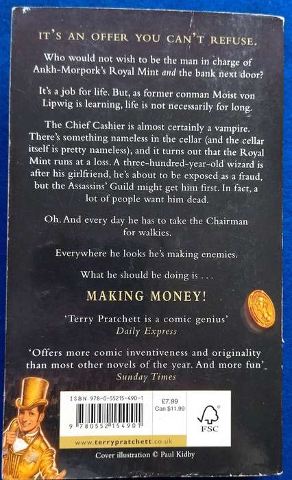 Making Money - Terry Pratchett