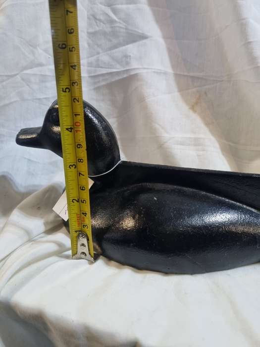 Cast iron duck boot scraper