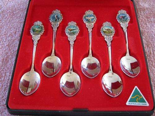 Austrailian bird spoon collection