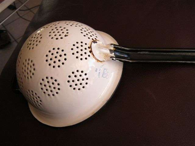 Enamel - strainer
