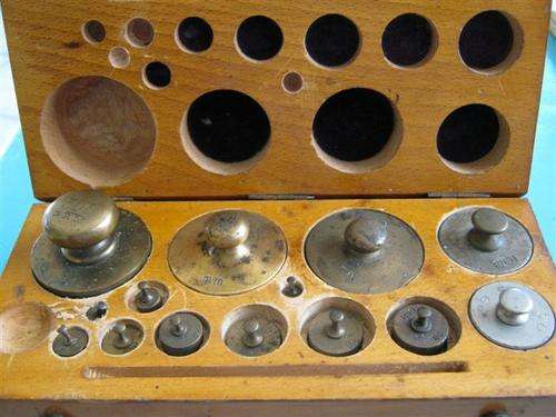 Set of weights in Case