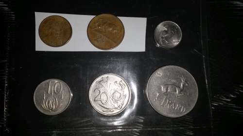 1977 South African coin set