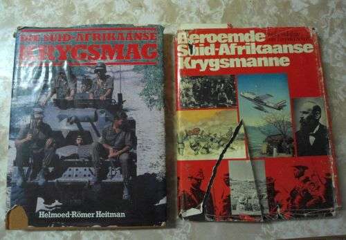 2 x Suid Afrikaanse Oorlogboeke