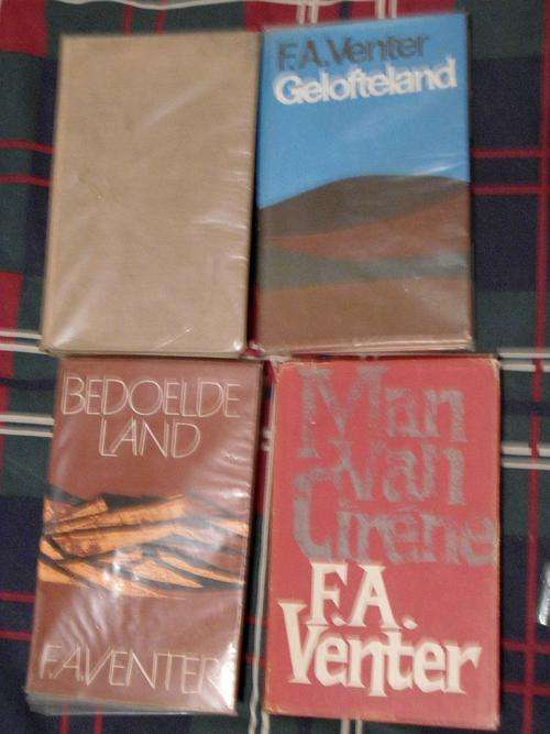 4 x FA Venter boeke