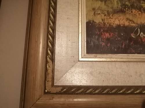 Beautiful Donita Benzien (Dante Ruben) Oil on board painting