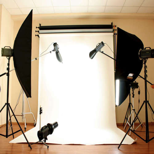 Pure White Studio Backdrop