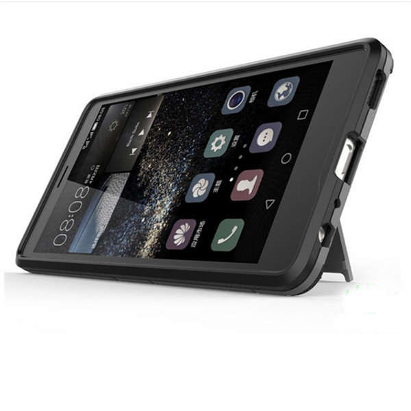 Hybrid Shockproof Heavy Duty Hard Case Stand Cover For Huawei P9