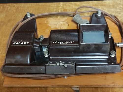 VINTAGE KALART EDITOR VIEWER EIGHT FILM SPLICER
