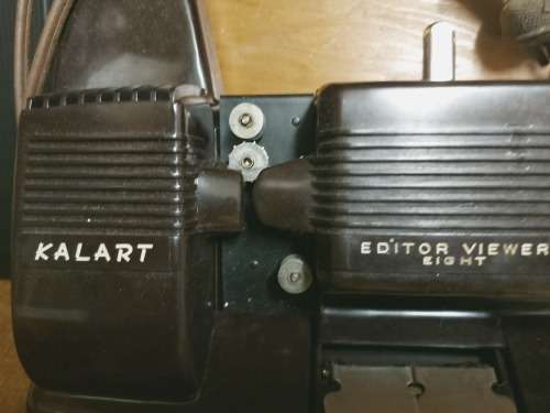 VINTAGE KALART EDITOR VIEWER EIGHT FILM SPLICER