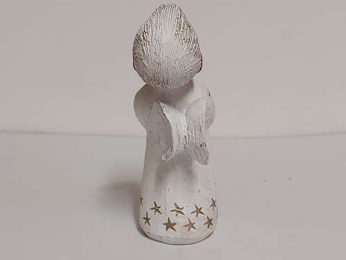 RARE ORIGINAL SINGER ENGEL BY JULLAR MADE IN SPAIN FIGURINE/CANDLE HOLDER