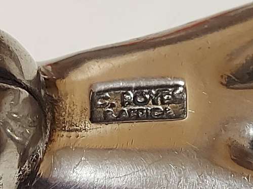 CARROL BOYES FUNCTIONAL ART VINTAGE SET OF FIVE PEWTER MAN FIGURINE STANDS (FOR A DOCUMENT TRAY)