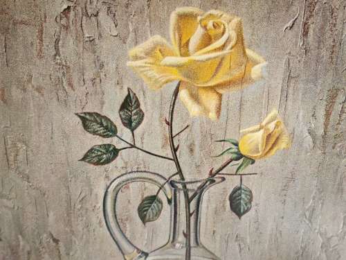 BEAUTIFUL HIGH RESOLUTION TRETCHIKOFF PRINT IN A  WOODEN FRAME