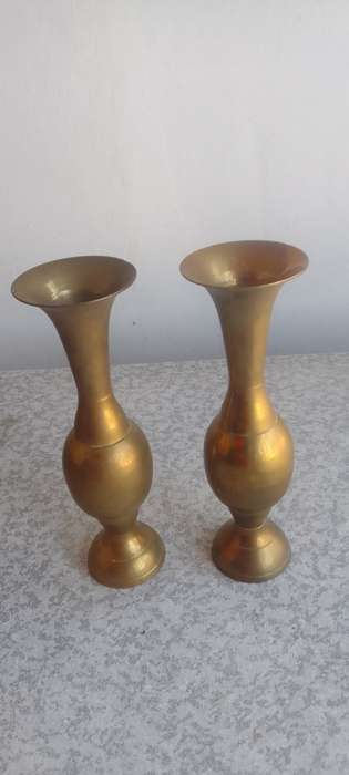 Vintage Brass Vases