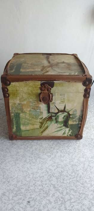 Decoupage Storage Box