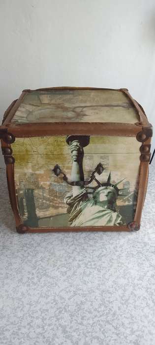 Decoupage Storage Box