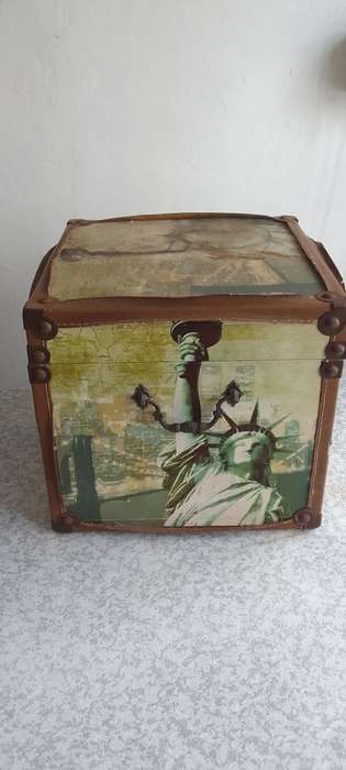 Decoupage Storage Box