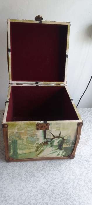 Decoupage Storage Box