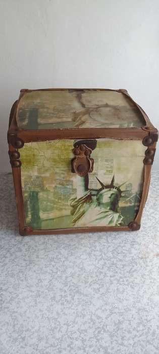 Decoupage Storage Box