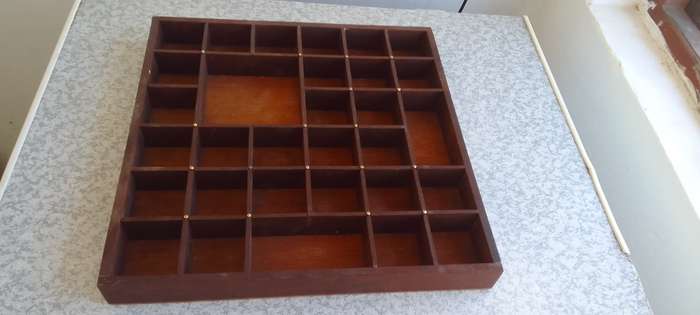 Printers Tray With Collectable Printers tray Goodies