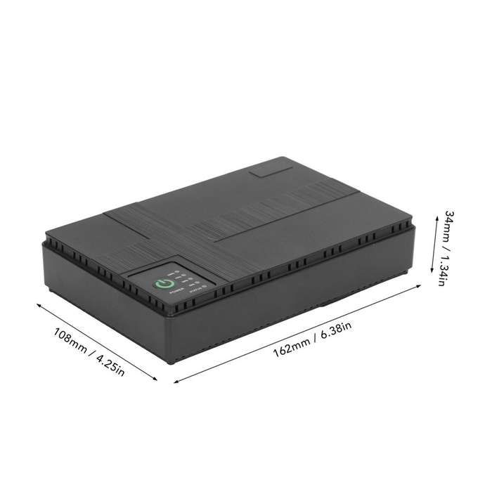 Mini UPS Backup power supply Wifi Router Ups With POE Mini UPS | Router 10400MAH Mini UPS Backup pow