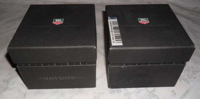 2 X TAG HEUER WATCH BOXES
