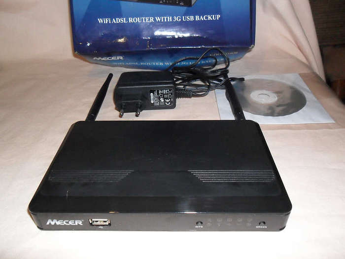 MECER CDD461AM - WIFI ADSL ROUTER WITH 3G USB BACKUP