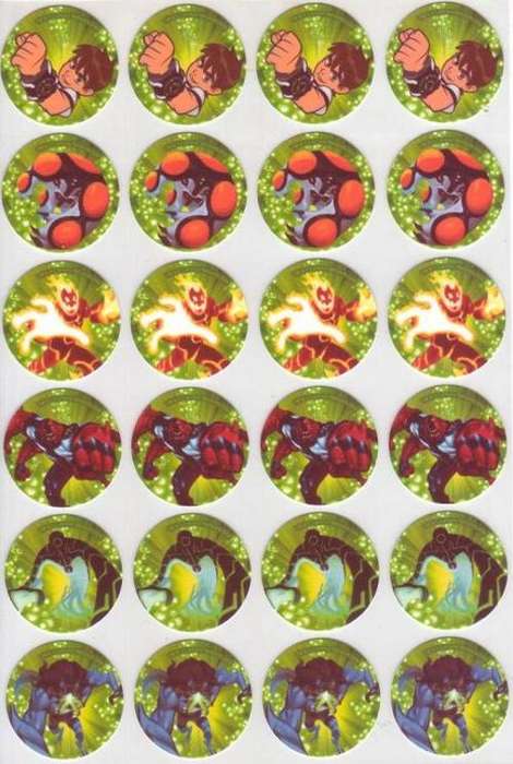 Cupcake icing - Ben 10
