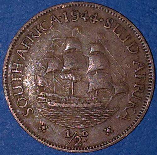 1944 Half Penny GEORGIVS VI REX IMPERATOR - VERY GOOD CONDITION!!!
