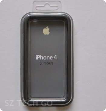 Original Genuine Apple Bumper case for iPhone 4 Black