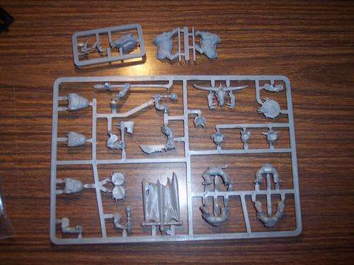 Warhammer orc - command sprue