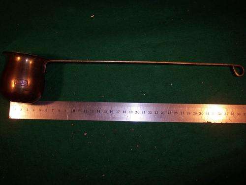 Antique copper - rum ladel