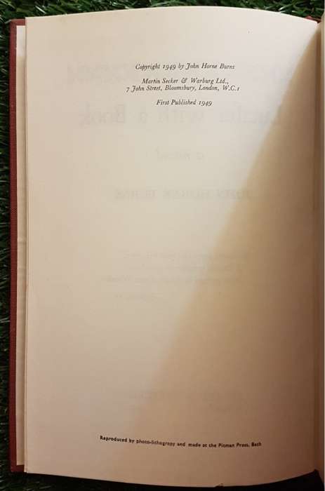 Lucifer with a Book - John Horne Burns. Rare, esp 1st Edition. Controversial)