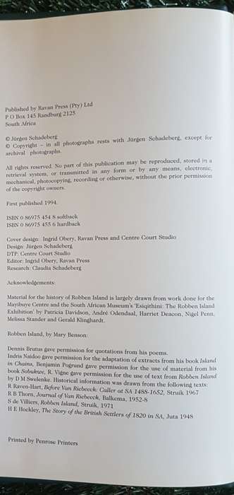 Voices From Robbin Island